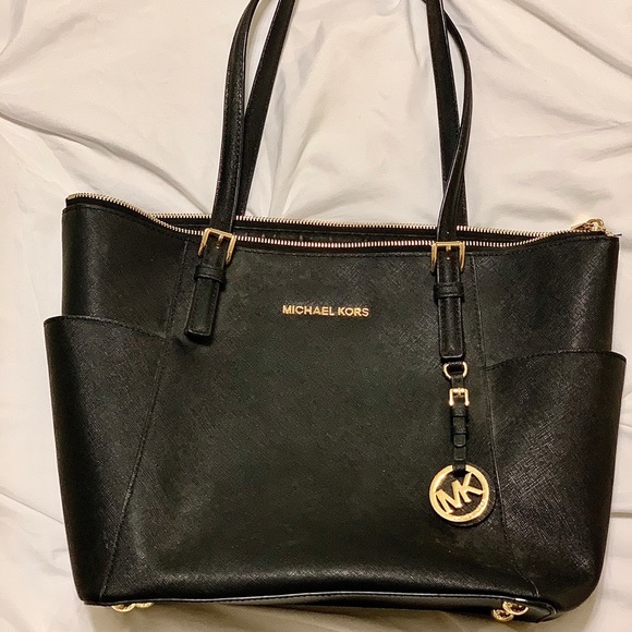Black Michael Kors Tote Bag - Picture 2 of 2
